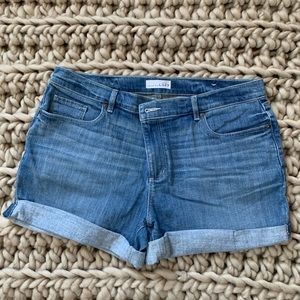 Loft Denim Roll Shorts